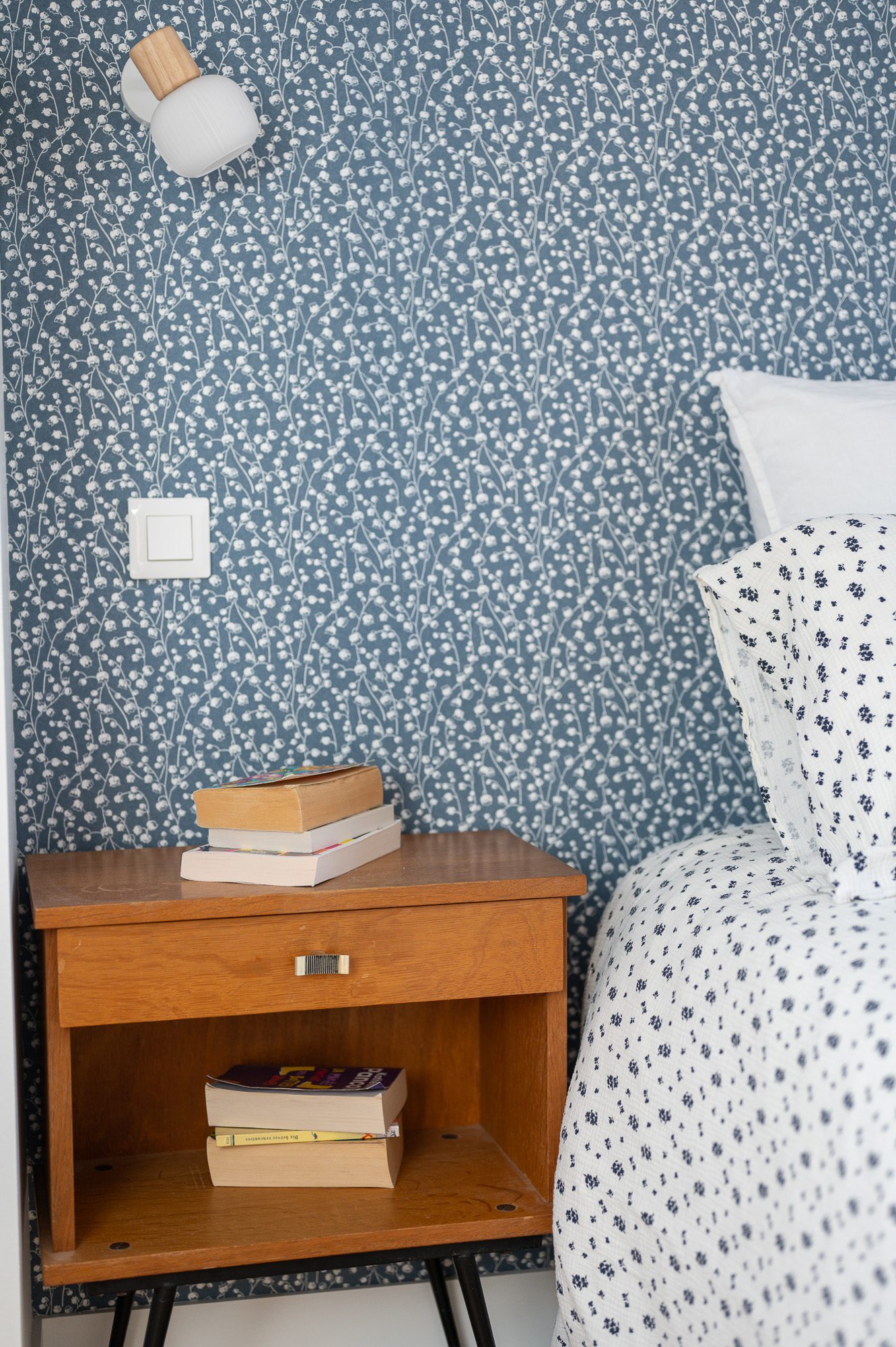 Chambre – chevet et papier peint Chambre – chevet et papier peint