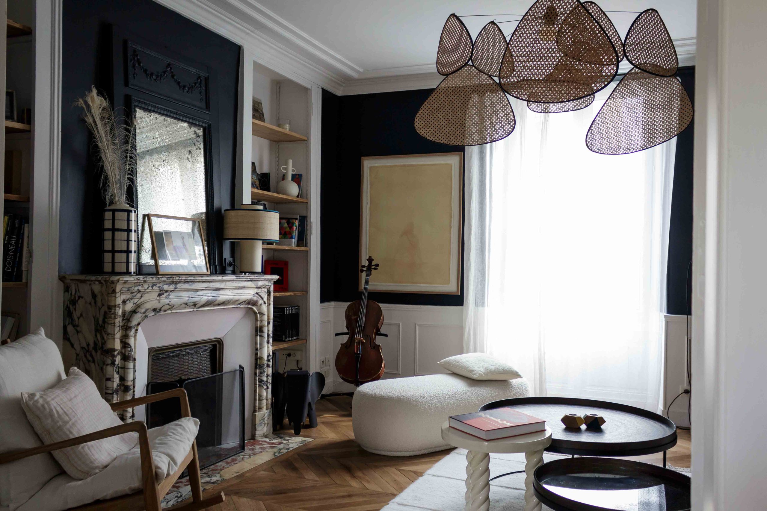 Salon – cheminée en marbre Salon – cheminée en marbre